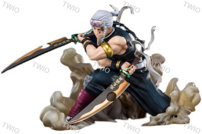 TWIO 귀멸의칼날 피규어 우즈이텐겐피규어 귀칼 굿즈 15CM, 1개