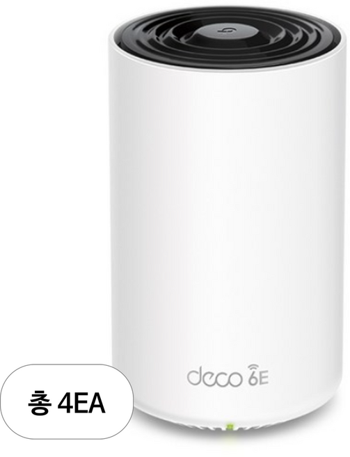 티피링크 트라이 밴드 Wi-Fi 6E 메시 시스템 공유기 AXE5400, Deco XE75, 4개