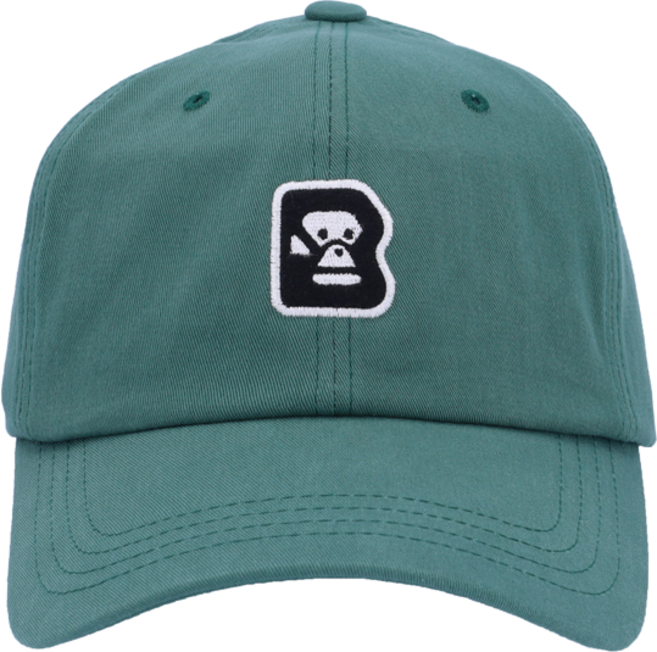 브론테스 남여공용 B 로고 바이오 워싱 자수 코튼 면 캡 모자