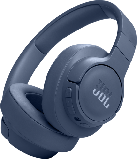 삼성공식파트너 JBL TUNE 770NC 액티브 노이즈 캔슬링 블루투스 헤드셋 (블루투스 버전 5.3 오버이어 헤드폰 최대 70시간 재생 전용앱 지원), 블루, JBL T770NC