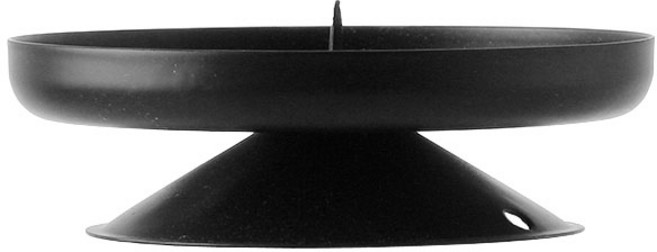 스파스 CVE203 캔들홀더 검정색 필라 촛대 1개