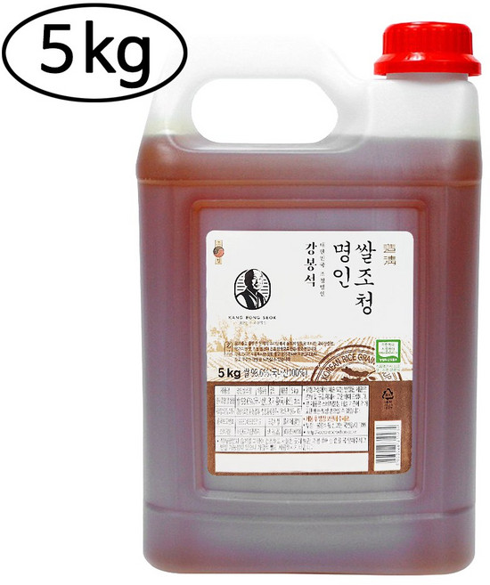 강봉석 국내산 대한민국 명인 쌀조청, 1개, 5kg