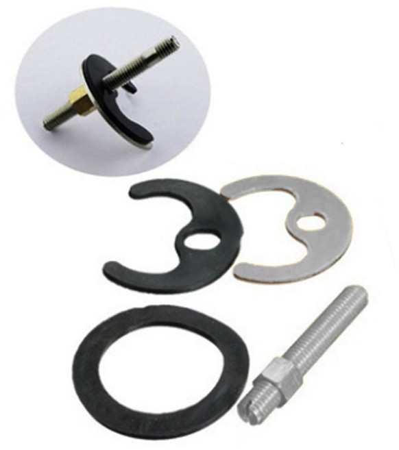 세면대 스텐 고정나사 싱글 더블 수도 말굽 고정볼트, 1세트