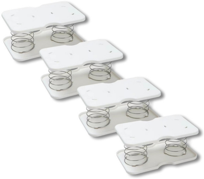 247Products 티슈업PLUS 티슈 케이스 스프링, 1.화이트, 4개