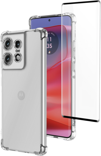 모토로라 엣지 50 프로 올인원 케이스 액정강화 풀커버 필름