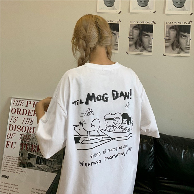 로지 몽땅 여성반팔티셔츠