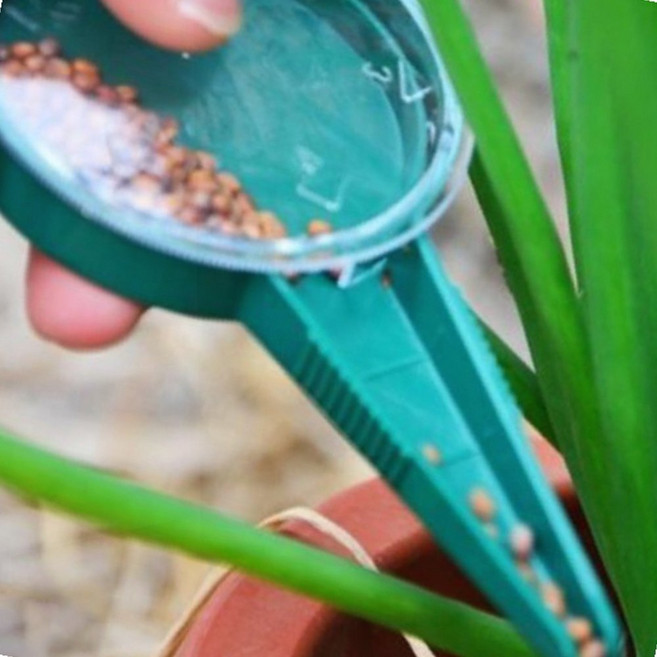 정밀 씨앗심기도구 파종기 모종 분배기 원예용품 텃밭 화분심기 이식기, 1개