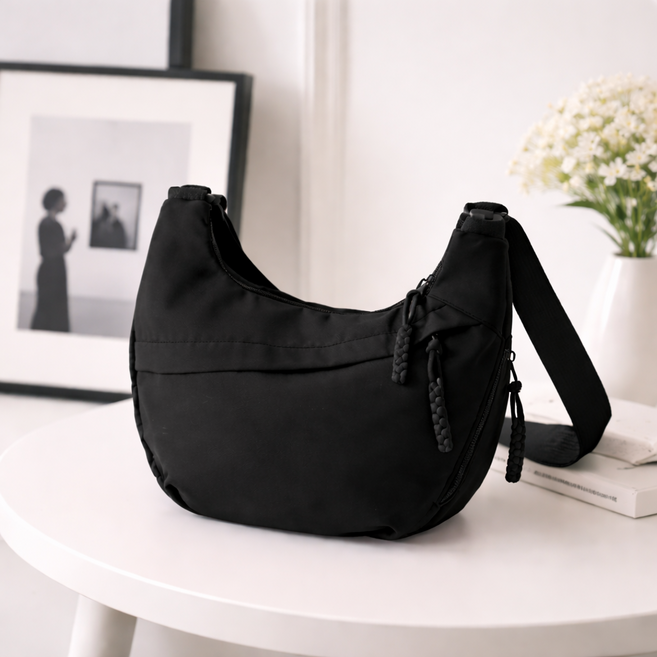 베라닉스 여성 가방 가벼운 반달백 크로와상 호보 크로스백