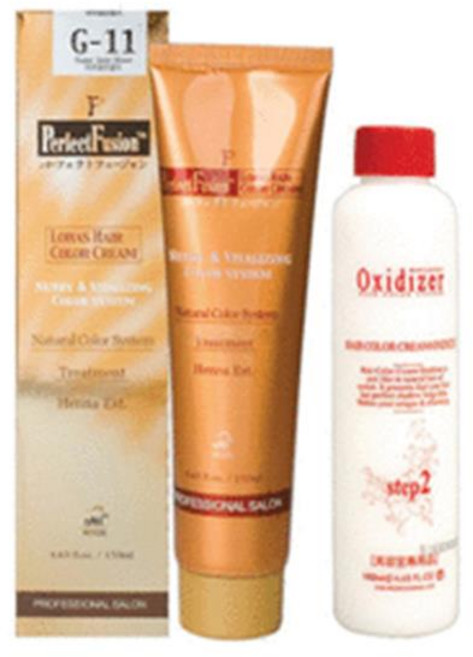 본 퍼펙트퓨젼 뉴트리 로하스 트리트먼트 칼라 크림 염색약 150ml (6개당 산화제 1000ml 1개), N-12, 1개