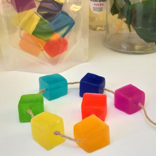 향기지닐 달콤벌콤 시트로넬라 모스 아로마큐브, 1개, 100g