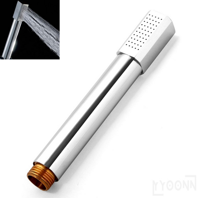 유니상점 일자 각진 스테인리스 샤워기 헤드 목욕탕샤워수전 크롬