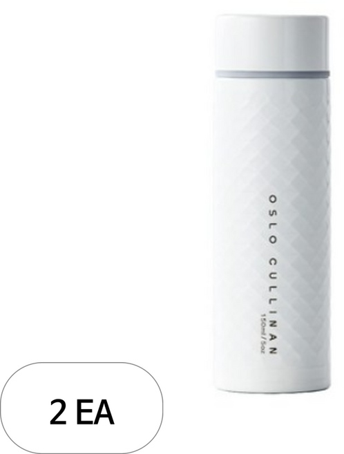 오슬로 컬리넌 텀블러, 하얀색, 150ml, 2개