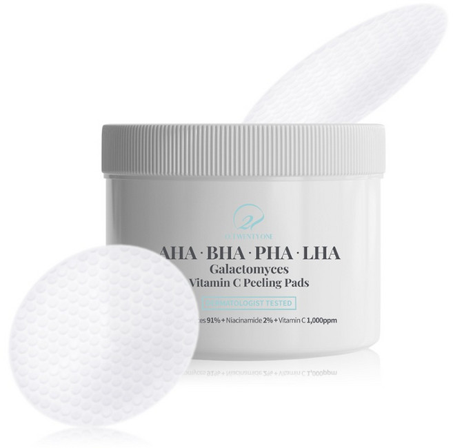 오투에니원 아바파라 갈락토미세스 비타민 C 필링 패드 60p, 1개