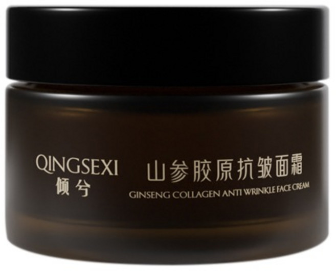 傾兮 山參膠原抗皺面霜, 1個, 山參膠原抗皺面霜50g（買3送1）