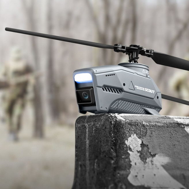 L1 미니 싱글로터 드론 무선 헬리콥터 RC헬기 듀얼카메라 입문용, 배터리 1개