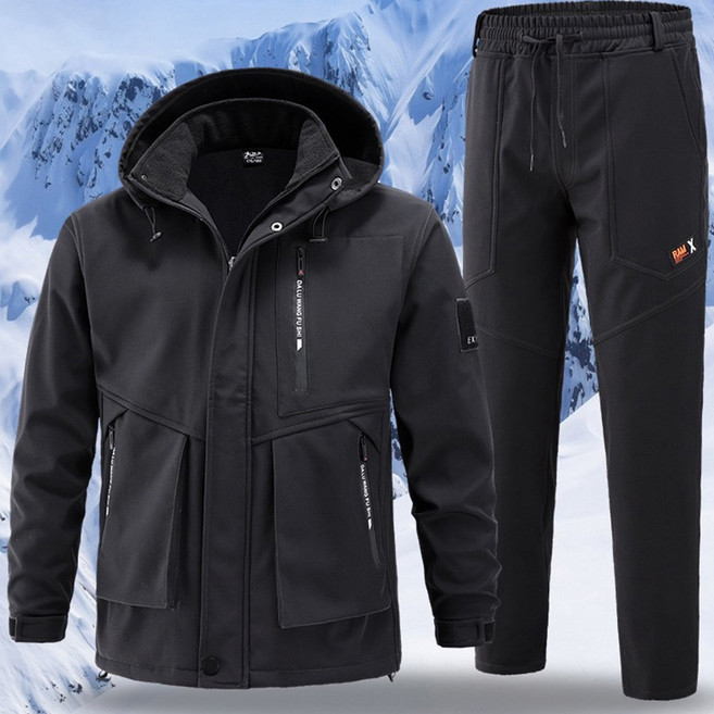 기모 전술복 세트 방한 등산복 작업복 낚시복 군복 바람막이 바지