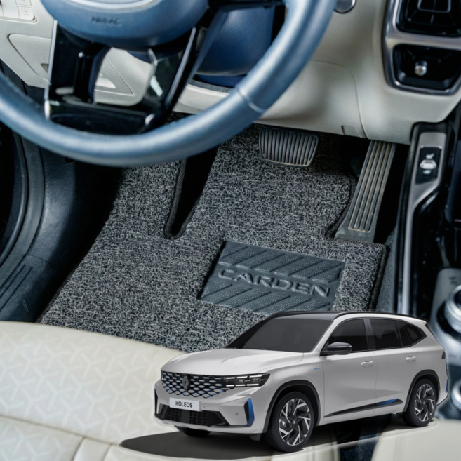 카든 코일매트 엣지형 1+2열 수입차, 그레이 엣지형, 르노 그랑 콜레오스 2륜 2024.06~