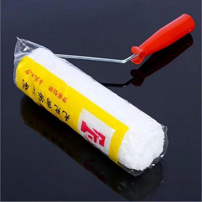 good 長毛無死角滾筒刷塗料刷子內外牆油漆乳膠漆不掉毛滾筒刷, 1把, 9寸純白無死角滾筒刷,無死角滾筒刷1把