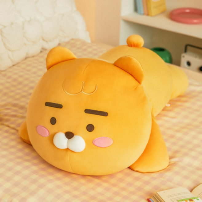 메가 라이언 대형 인형 바디필로우 83cm 카카오프렌즈, 1개