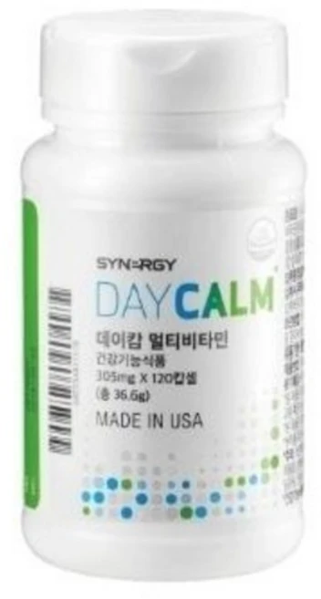 시너지 데이캄 멀티비타민, 1개, 120정 - 쿠팡