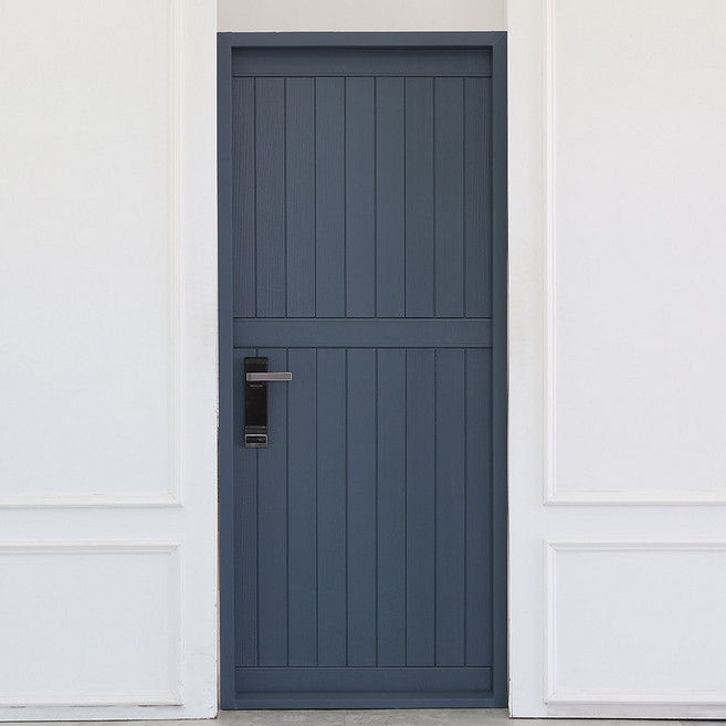 폼나라아트 접착식 현관문 셋트 보온단열 시트지 아파트 시공 방문 거실 셀프인테리어, 딥블루