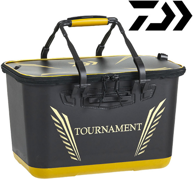 다이와 T HD 토너먼트 하드 바캉 FH40(C) 블랙 밑밥통 낚시살림통, FH40(C)  블랙 [049293]
