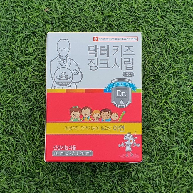 닥터 키즈 징크시럽 60ml x 2병 1세트
