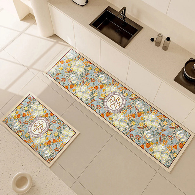 포유 보타닉 주방 욕실 화장실 규조토 발매트 세트, 보타닉 규조토발매트 세트