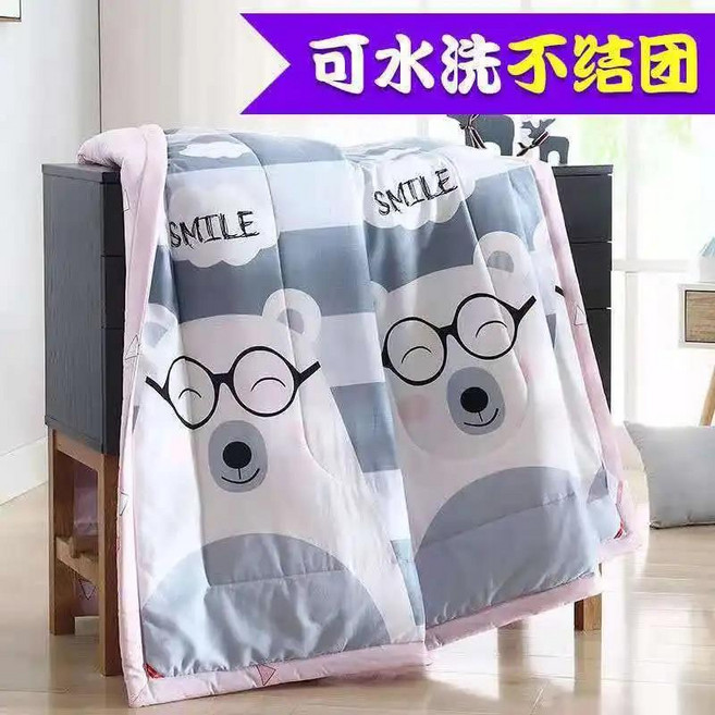 2022 여름 면 퀼트 얇은 에어컨 이불 부드러운 통기성 사무실 낮잠 담요 침대 커버 및, [02] 55x79 inch 140x200cm, 03 55x79 inch 140x200cm