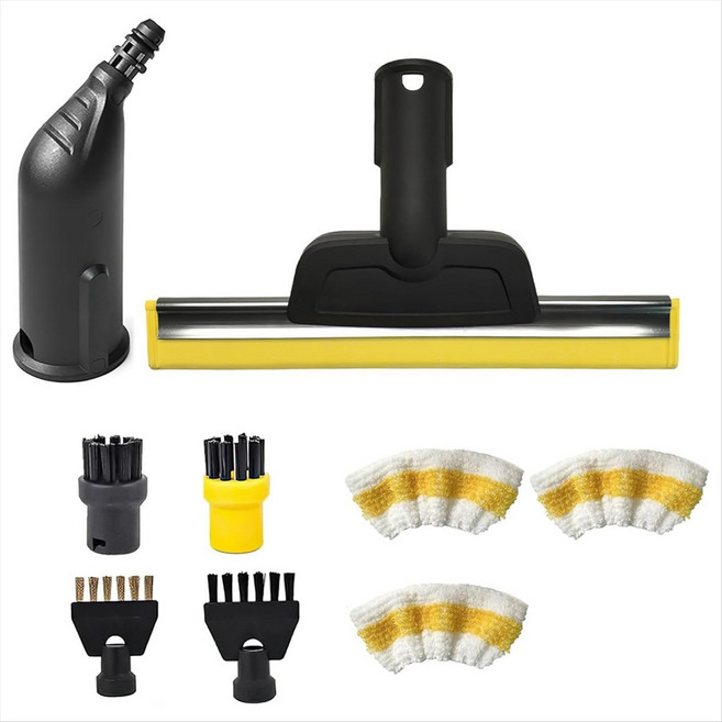Karcher SC1 SC2 SC3 SC4 SC5 스팀 청소기 액세서리 원형 브러시 조인트 브러쉬 창 스퀴지 극세사 천, 표시된 대로
