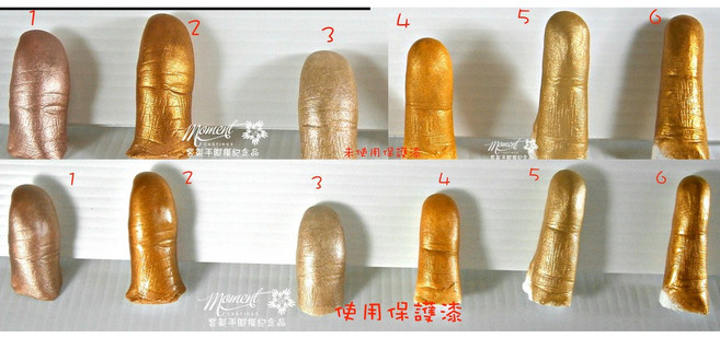 【Moment Castings】(5g) - DIY手模腳模顏料 3D複製 寶寶 寵物 孕肚 手腳印, 8. 亮紅銅金