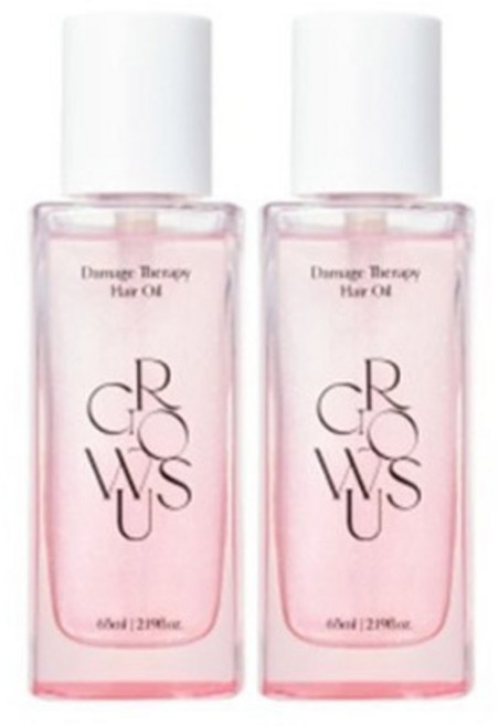 그로우어스 데미지 테라피 헤어 오일, 65ml, 2개