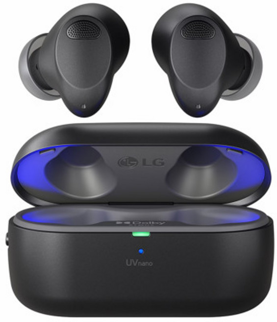 LG전자 톤프리 블루투스 이어폰, TONE-UT90S 24년형, 블랙