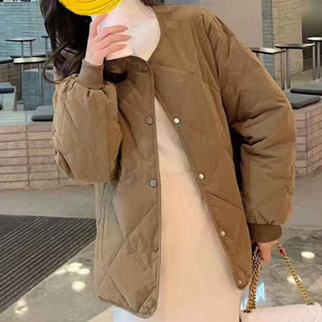 후쿠호 남여 공용 겨울용 누빔 깔깔이 퀼팅 패딩점퍼