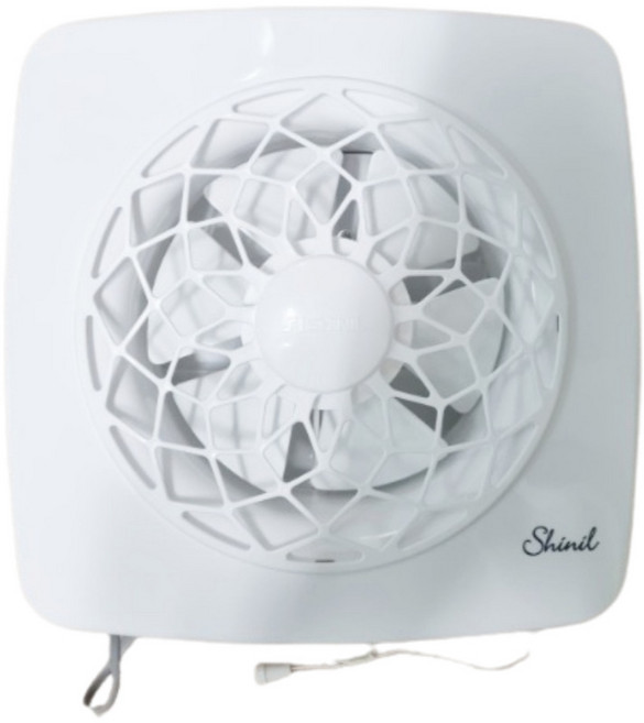 신일 일반형 환풍기 설치규격245x235 수동셔터형 SIV-200QKK, 1