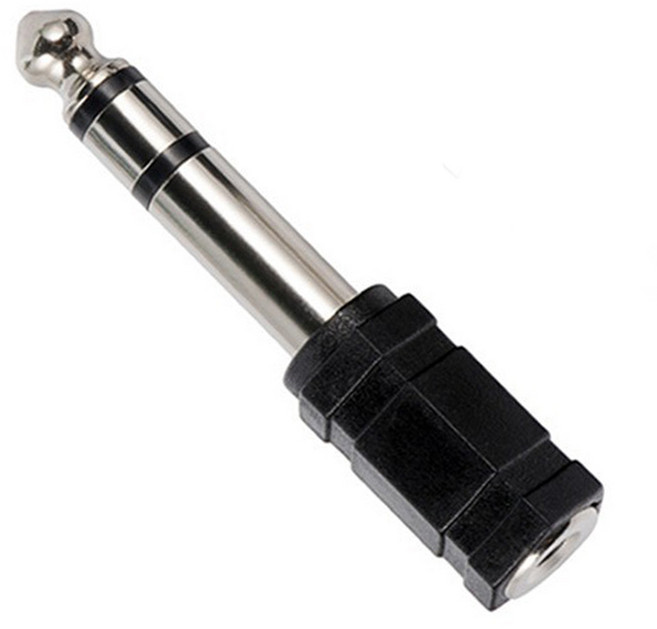 스테레오 Stereo 3.5 to 5.5 변환 젠더, 실버