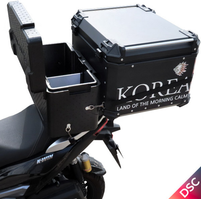 대성DSC EPP-Q1 초경량 배달가방 25L 안장형 리어백 탑박스 국산 보온 보냉 자석탈착, EPP-Q1 25L 배달통