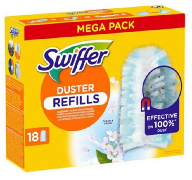 스위퍼 더스터 먼지떨이 리필, 18p, 1개