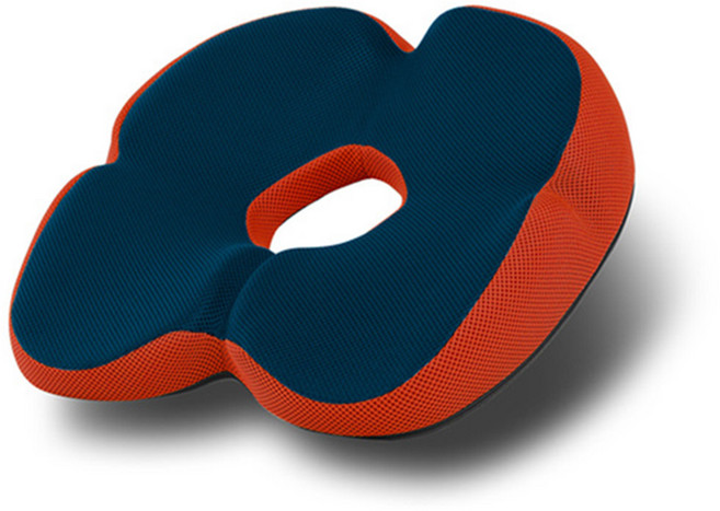 베네폼 바른자세 고밀도 메모리폼 방석, 오렌지