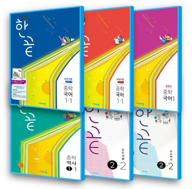 비상교육 한끝 중학 중등 국어 사회 역사 전과목 시리즈 통합편 교과서편 중 1 2 3 학년 학기, 한끝 역사, 2학년 2학기(역사1-2)