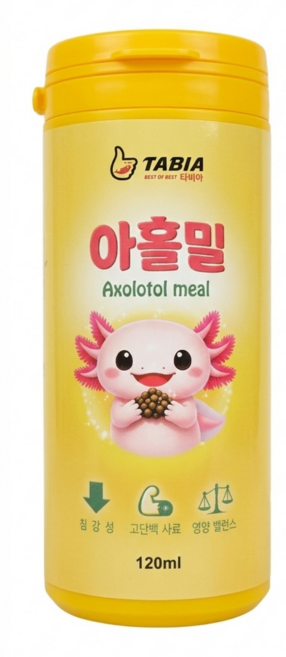 타비아 아홀밀 우파루파 사료 120ml, 1개