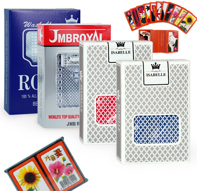 정품 고급 포커 JMB 블루로얄 이사벨 홀덤 화투 원카드 포커칩, 3번 이사벨 홀덤카드, 1개