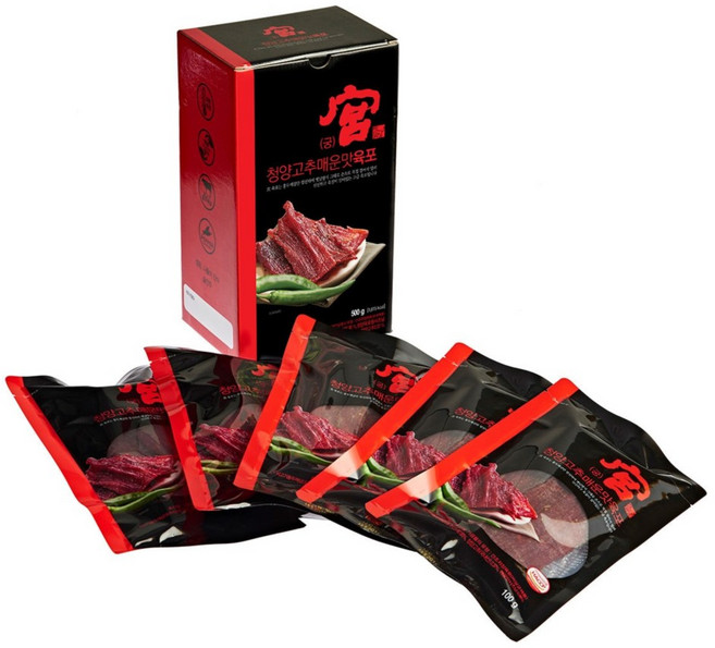 [코스트코] 궁 청양고추 매운맛 육포 100g x 5 622043