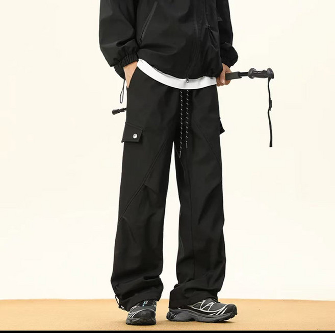 [24시간 번개세일!] KDNC 남성 기모 바지 방풍 카고 팬츠 등산 도보 가을 겨울