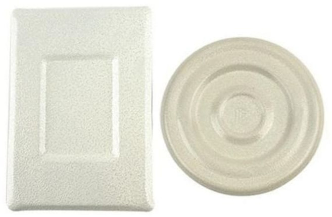 현관문 우유투입구 방범마개 뚜껑 덮개 커버 원형, 1개