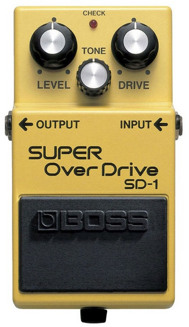 BOSS 슈퍼 오버 드라이브 SD - 1 이펙터페달, 1개