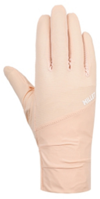 밀레 *MILLET* 여성용 봄~여름 겸용 LD 스트레치 롱장갑-MXTSL503 #신축성이 좋은 스트레치원단 #손바닥 실리콘 프린트 #손목밴딩적용, CHARCOAL(C4), 1개