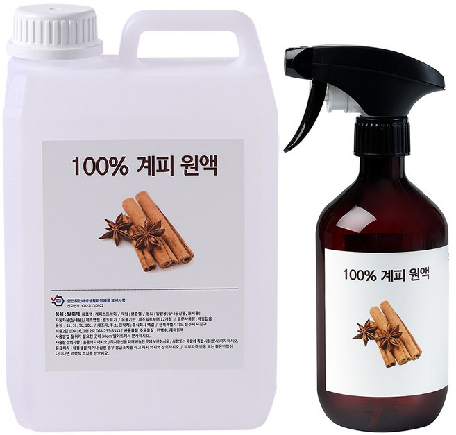 초록모아 계피스프레이 시나몬 원액 탈취제, 1개, 2L