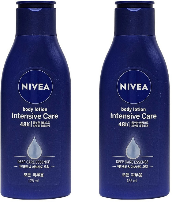 니베아 인텐시브 케어 바디로션, 125ml, 2개