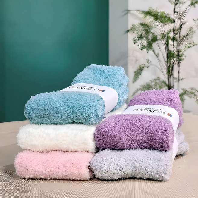 무압박 임산부 여성 수면양말 산모양말 무지 5족, 5개